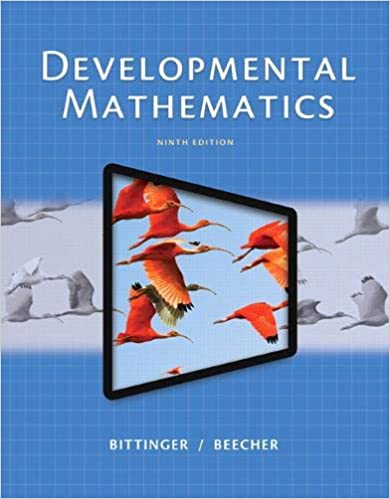 Developmental Mathematics: College Mathematics and Introductory Algebra (9th Edition) - Orginal Pdf